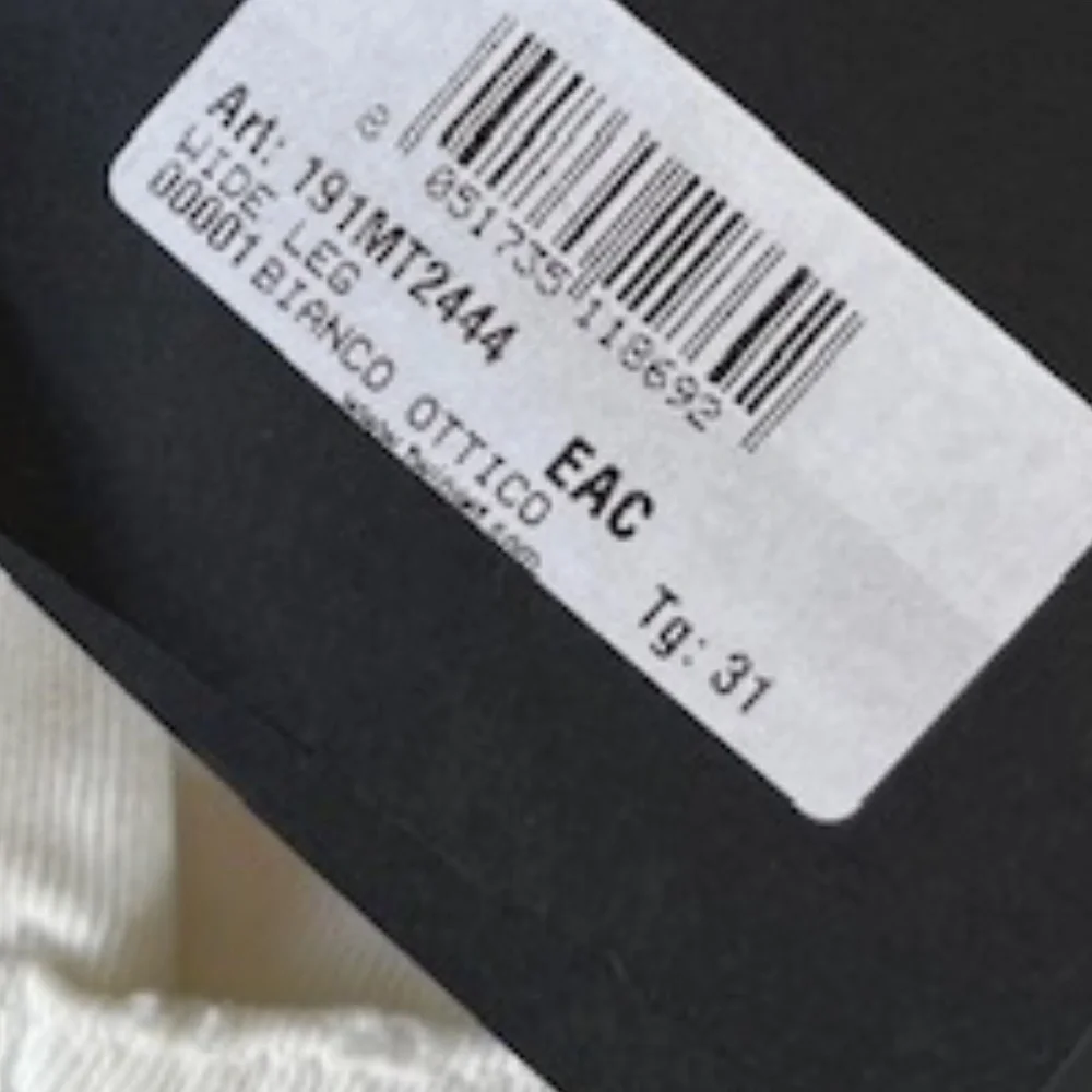 My Twin White Wide Leg Jeans Size 31 NWT - Picture 4 of 13